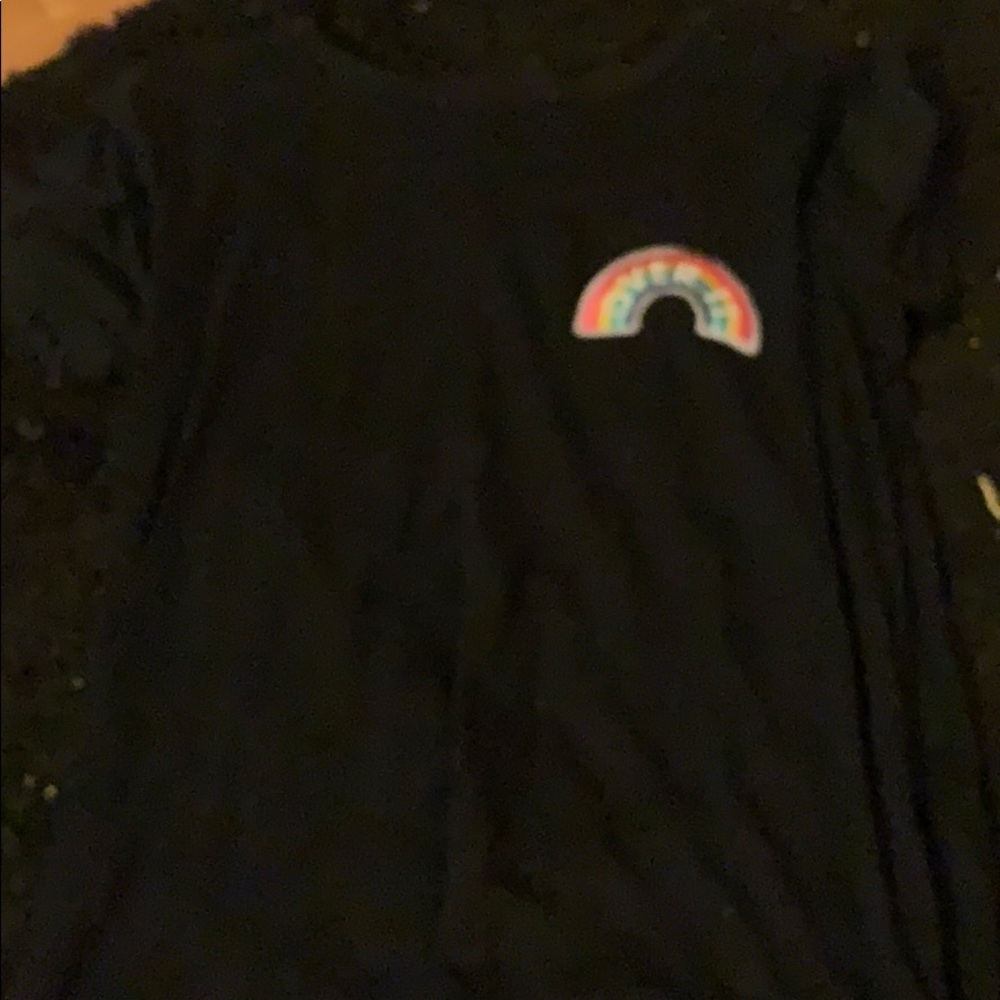 over it rainbow tee